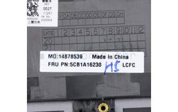Lenovo 5CB1A16230 COVER Upper Case ASM_FRA L82BH SG