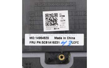 Lenovo 5CB1A16231 COVER UpperCaseASM_USA ENG L82BHSG