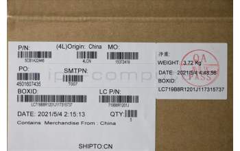 Lenovo 5CB1A22446 COVER Upper Case ASM_POR L82BJ DM