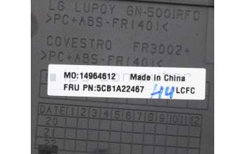 Lenovo 5CB1A22467 COVER Upper Case ASM_GER L82BJ SG