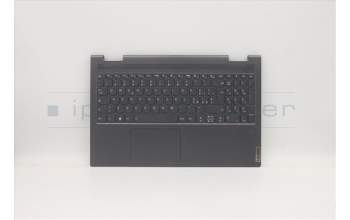 Lenovo 5CB1A22473 C-Cover with keyboard, Italian, Slate Grey, Backlight