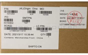 Lenovo 5CB1A24825 COVER UpperCaseASMCZE/SLKL81YQBLNFPPGML