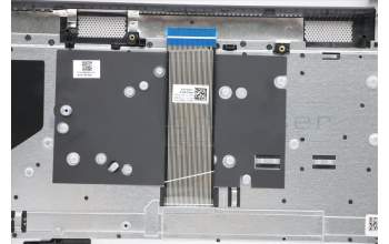 Lenovo 5CB1A24857 C-Cover with keyboard, Czech/Slovakian, Platinum Grey, Backlight, Fingerprint