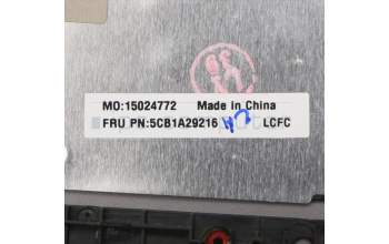 Lenovo 5CB1A29216 COVER Upper Case ASM_BULL81YQBLFPGGML