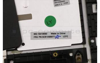 Lenovo 5CB1A98977 COVER UpperCaseASMLASPAL81YQNBLNFPPGML