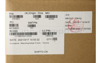 Lenovo 5CB1A99013 COVER Upper Case ASM_SPAL81YQNBLFPPGML