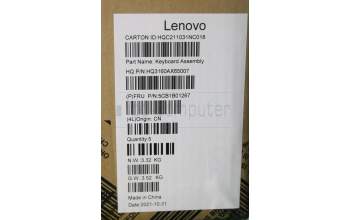 Lenovo 5CB1B01267 COVER Upper Case ASM_RUS H 82CU_IG