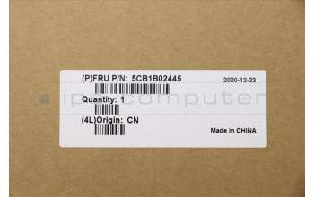 Lenovo 5CB1B02445 COVER Upper Case ASM_UKE W 20V9 MG