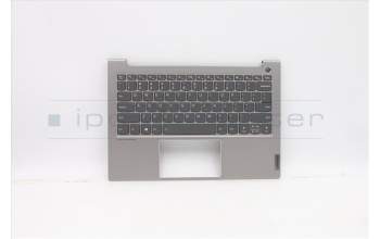 Lenovo 5CB1B02455 C-Cover with keyboard,English,Mineral Grey,Backlight
