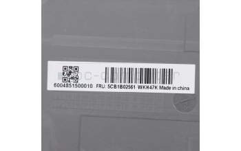 Lenovo 5CB1B02561 C-Cover with keyboard,UK English,Mineral Grey,Backlight