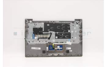 Lenovo 5CB1B02633 C-Cover with keyboard,French,Mineral Grey,Non_Backlight