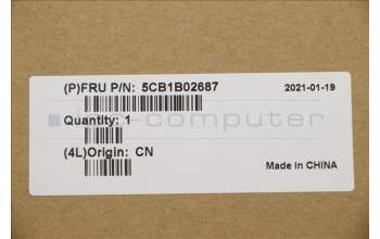 Lenovo 5CB1B02687 COVER UpperCase ASM B 82GK SPA
