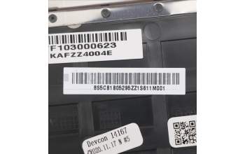 Lenovo 5CB1B05295 C-Cover with keyboard,Hungarian,Grey