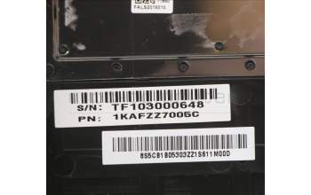 Lenovo 5CB1B05303 COVER Upper Case ASM_RU Q82A3 GY