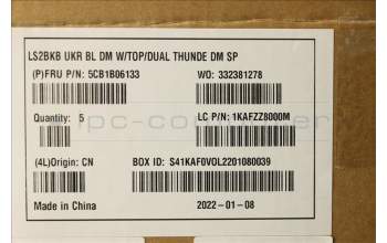 Lenovo 5CB1B06133 COVER Upper Case ASM_UKR Q 82A3 DM