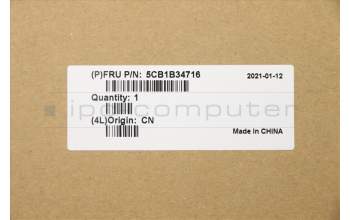 Lenovo 5CB1B34716 C-Cover with keyboard,Czech/Slovakian,Mineral Grey,Non_Backlight