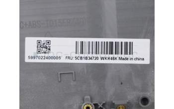 Lenovo 5CB1B34720 COVER Upper Case ASM_ENG C 20VD HDMGNBL