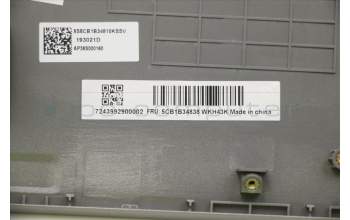 Lenovo 5CB1B34838 COVER UpperCaseASM_FRA/ARA C20VG MGBL