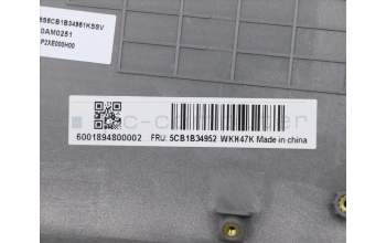 Lenovo 5CB1B34952 COVER UpperCaseASM_GRE C20VE MGBL