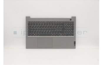 Lenovo 5CB1B34962 C-Cover with keyboard, Italian, Mineral Grey, Backlight