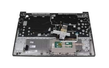 5CB1B34970 original Lenovo keyboard incl. topcase DE (german) grey/grey with backlight