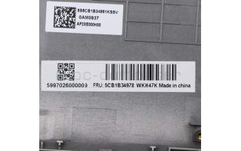 Lenovo 5CB1B34978 COVER UpperCaseASM_CZE/SLK C20VE MGBL