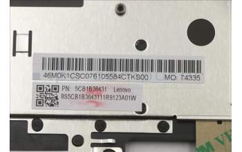Lenovo 5CB1B36431 COVER Upper Case ASM_UKE W82HS FP BL AB