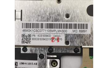 Lenovo 5CB1B36432 COVER Upper Case ASM_ITA W 82HS AB