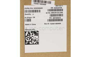 Lenovo 5CB1B36450 COVER Upper Case ASM_NORDIC W82HS FPBLAB