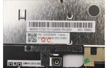 Lenovo 5CB1B36456 COVER Upper Case ASM_CZE/SLK W82HSFPBLAB