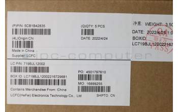 Lenovo 5CB1B42835 COVER Upper Case ASM_BEL L82FG FPABBL