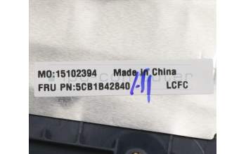 Lenovo 5CB1B42840 COVER Upper Case ASM_FRA L82FG FPABBL