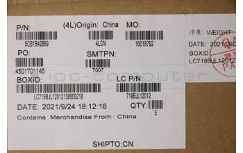 Lenovo 5CB1B42869 COVER Upper Case ASM_FRA L82FG FPABBLML