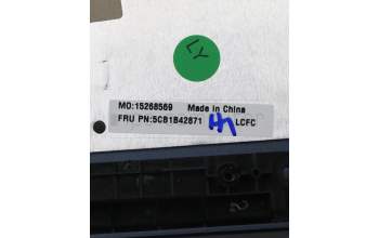 Lenovo 5CB1B42871 COVER Upper CaseASM_FRA/ENGL82FGFPABBLML