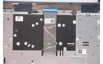 Lenovo 5CB1B42902 C-Abdeckung mit Tastatur, Deutsch, tiefblau, Ohne_Hintergrundbeleuchtung, Fingerabdruckleser