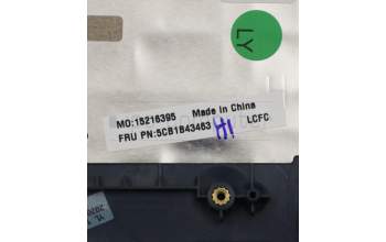 Lenovo 5CB1B43463 COVER Upper Case ASM_UKE L82FG NFPABNBL