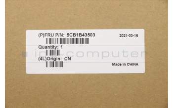 Lenovo 5CB1B43503 COVER Upper Case ASM_ENG L82LA LIG_SR