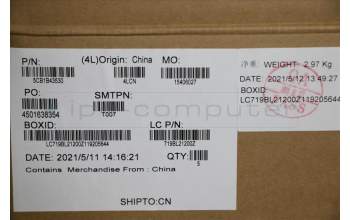 Lenovo 5CB1B43530 COVER Upper Case ASM_BEL L82LA SLA_GY