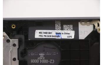 Lenovo 5CB1B43549 COVER Upper Case ASM_NORDIC L82LA SLA_GY
