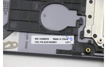 Lenovo 5CB1B43551 COVER Upper Case ASM_RUS L82LA SLA_GY