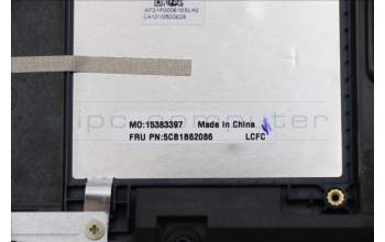 Lenovo 5CB1B62086 COVER UpperCaseASM_NORDICL82H8FPABBL