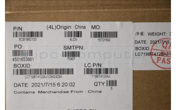 Lenovo 5CB1B62100 COVER Upper Case ASM_ITAL82H8FPABNBL