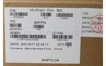 Lenovo 5CB1B64642 COVER Upper Case ASM_FRAL82H8FPABNBL