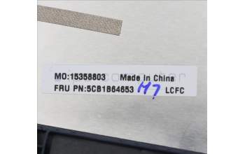 Lenovo 5CB1B64653 COVER Upper Case ASM_SWSL82H8FPABNBL