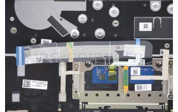 Lenovo 5CB1B65946 C-Cover with keyboard, Nordic, Abyss Blue, Backlight, FingerPrint, UK