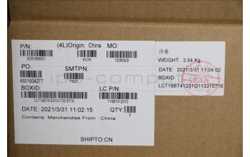 Lenovo 5CB1B69021 COVER UpperCaseASM_NORDICL82H8FPSDBL