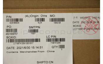 Lenovo 5CB1B69034 COVER Upper Case ASM_UKEL82H8FPSDNBL