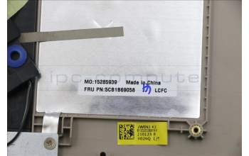 Lenovo 5CB1B69058 COVER UpperCaseASM_CZE/SLKL82H8FPSDNBL