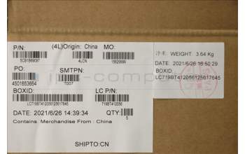 Lenovo 5CB1B69097 COVER Upper CaseASM_SPAL82H8NFPABNBL