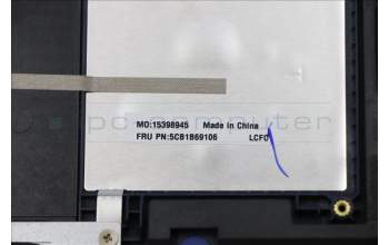 Lenovo 5CB1B69106 COVER Upper CaseASM_FRAL82H8NFPABNBL